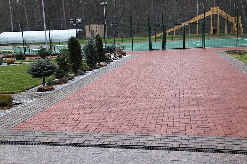 Укладка брусчатки