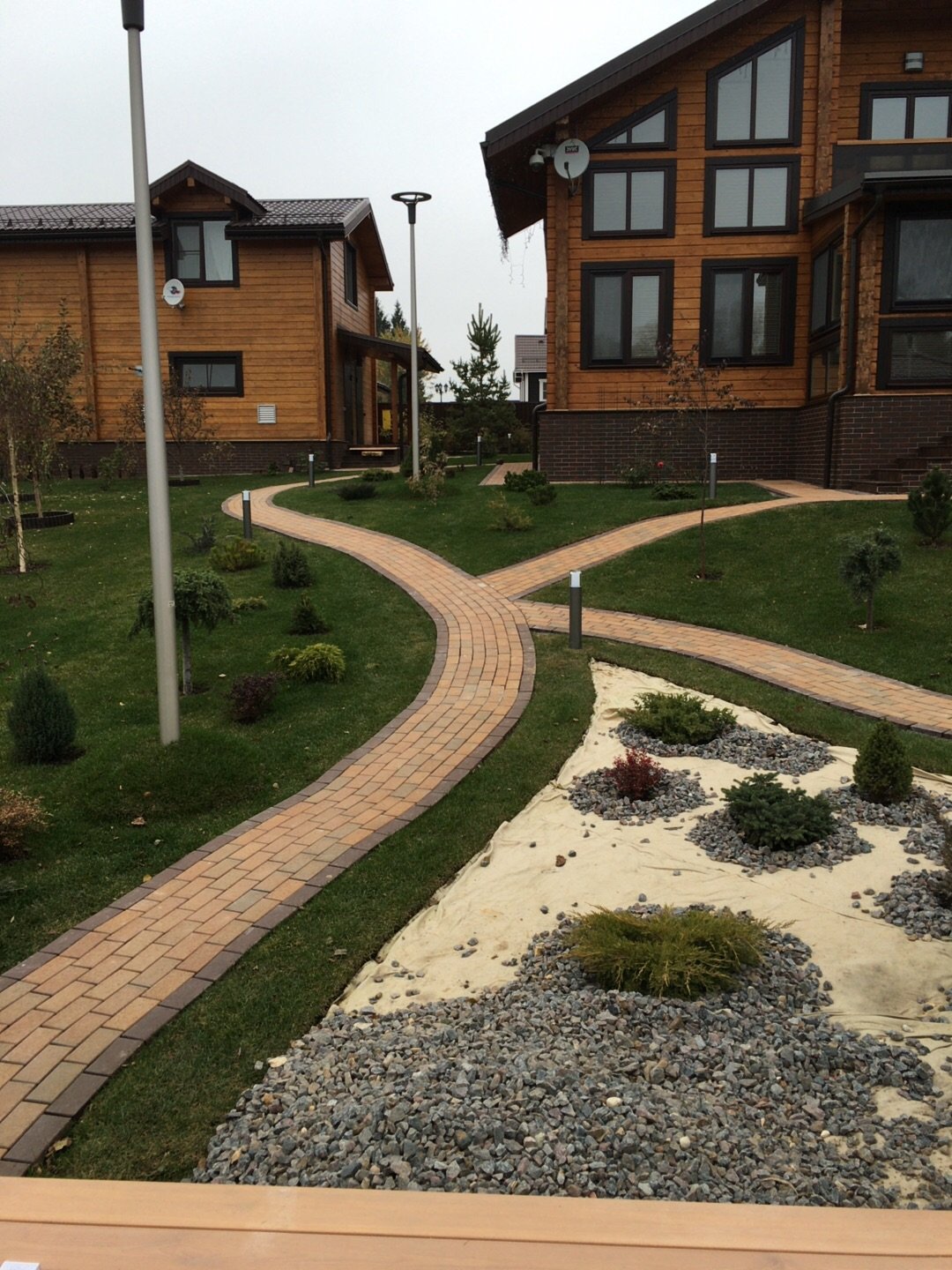 Укладка брусчатки