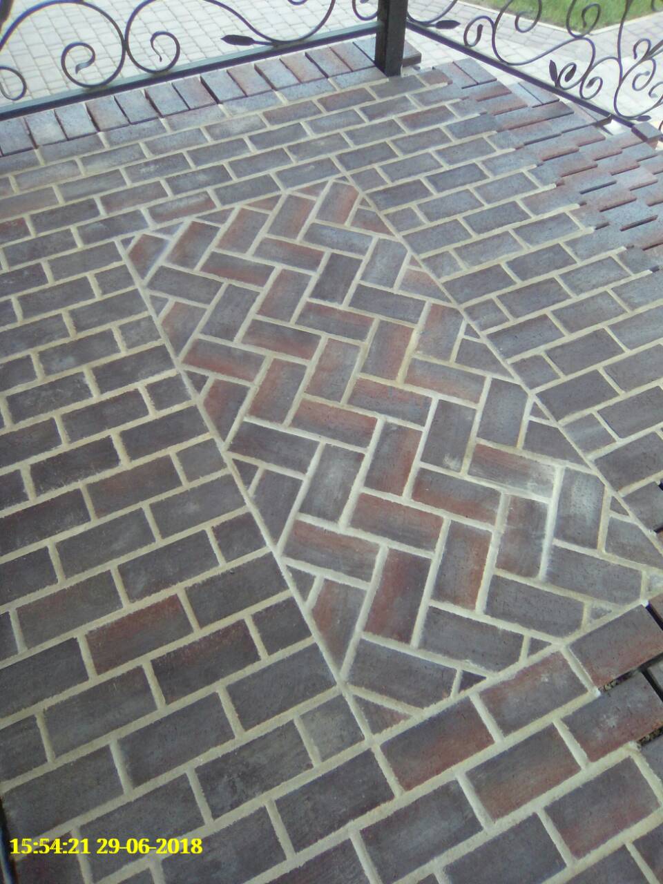 Укладка брусчатки
