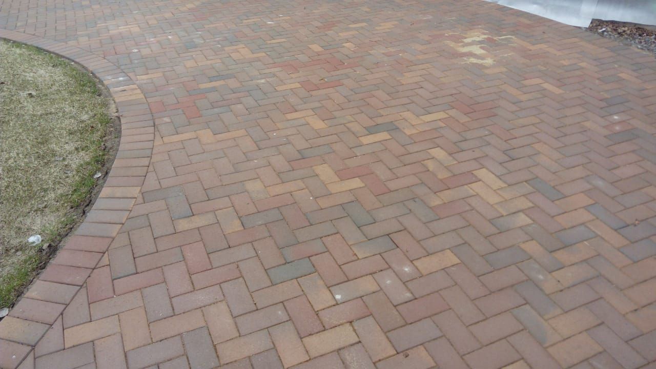 Укладка брусчатки