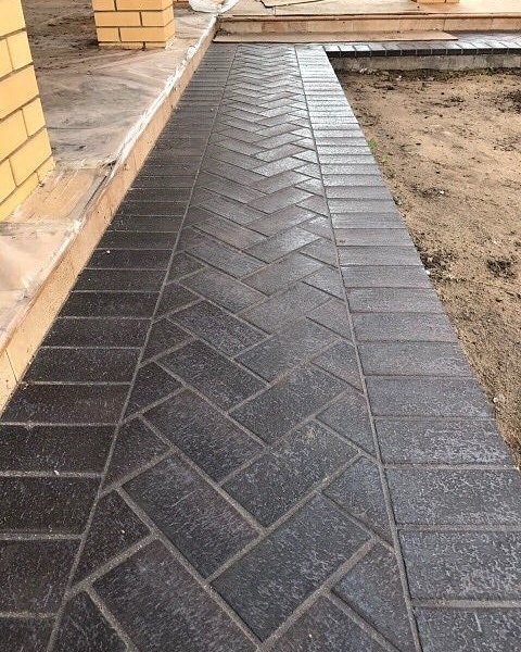 Укладка брусчатки