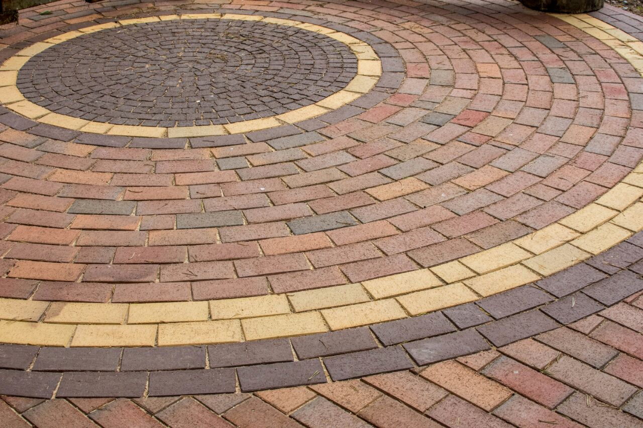 Укладка брусчатки