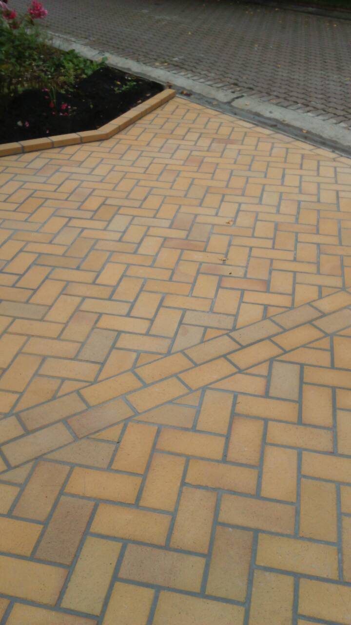 Укладка брусчатки