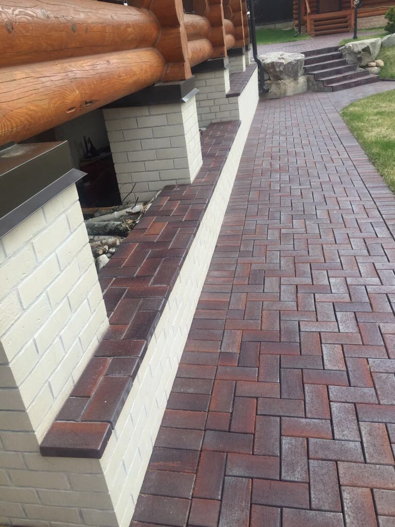 Укладка брусчатки