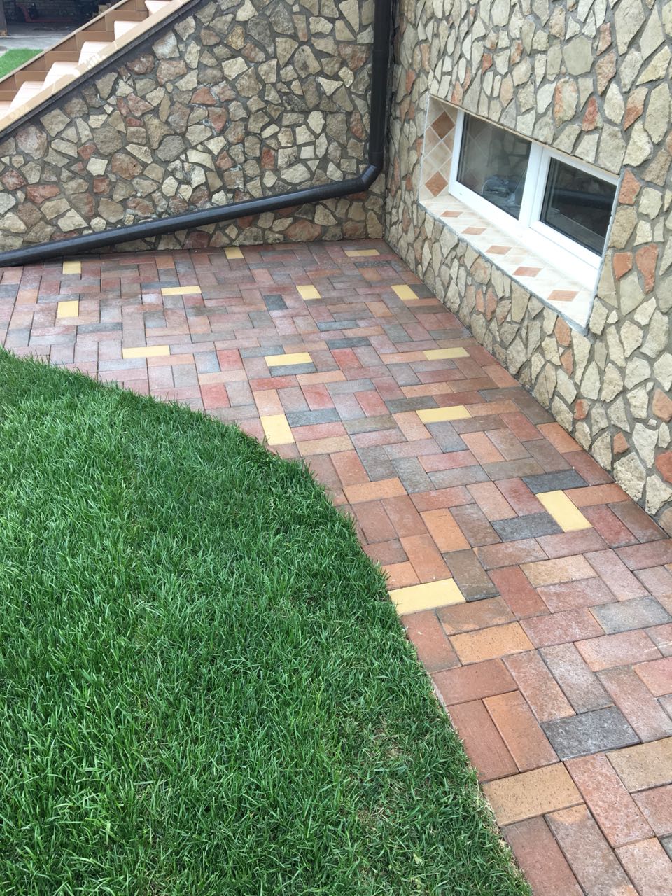 Укладка брусчатки