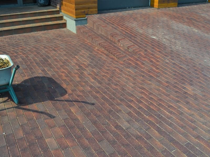 Укладка брусчатки