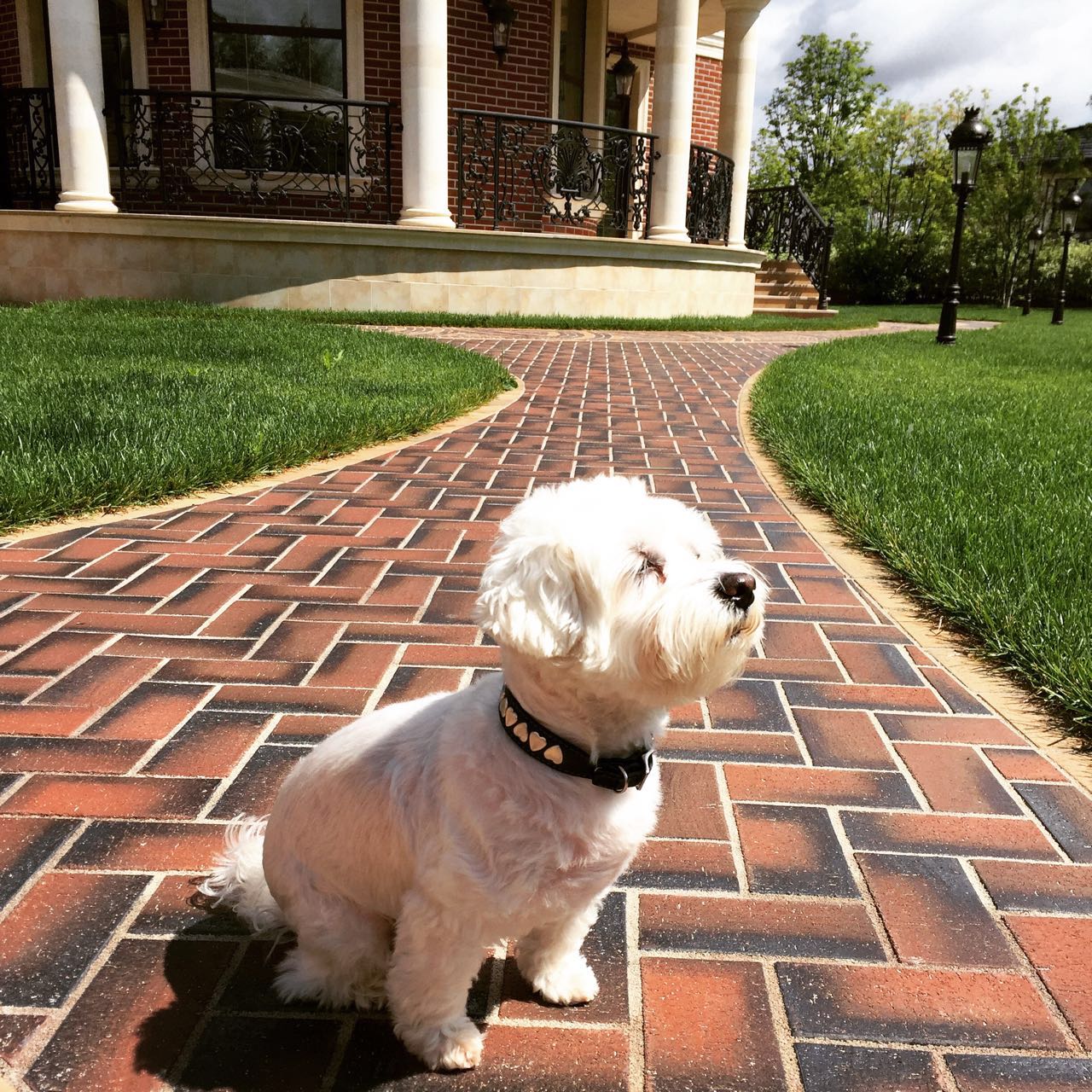 Укладка брусчатки