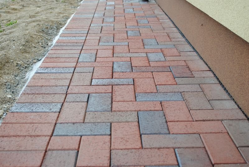 Укладка брусчатки