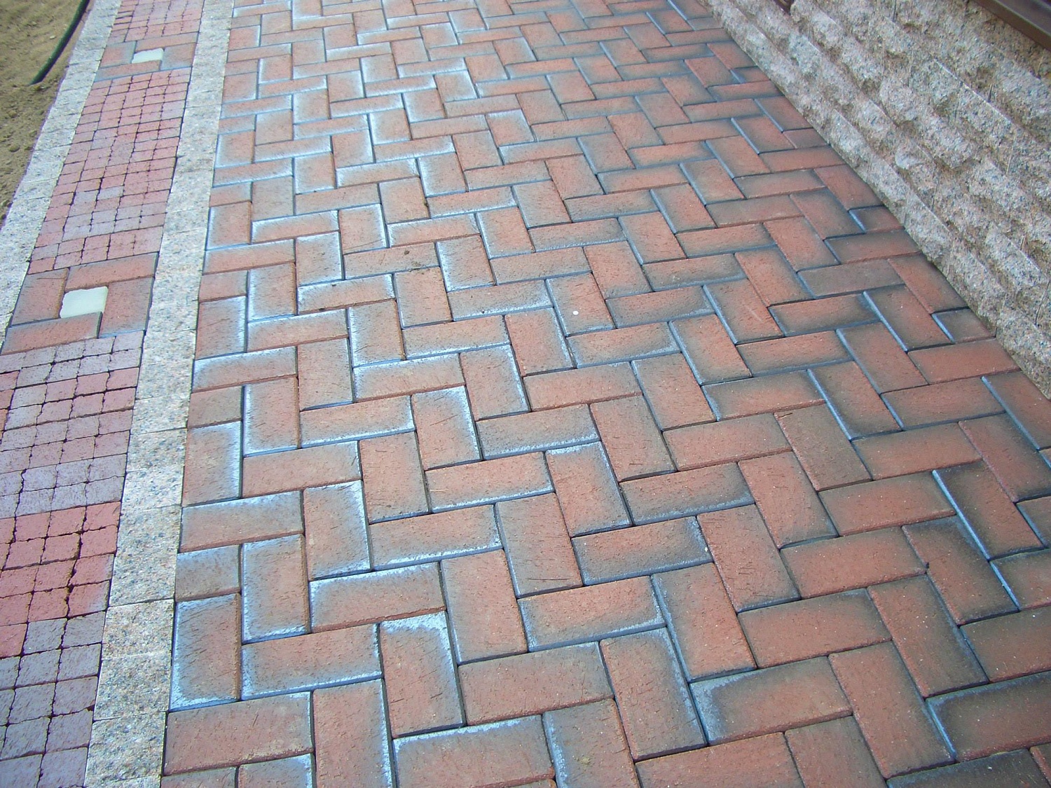 Укладка брусчатки