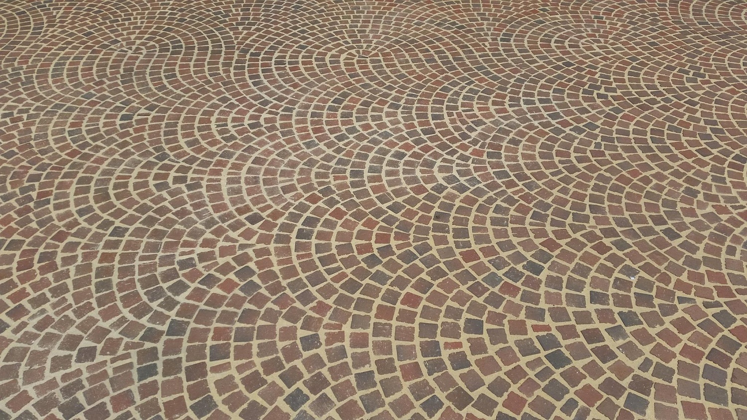 Укладка брусчатки