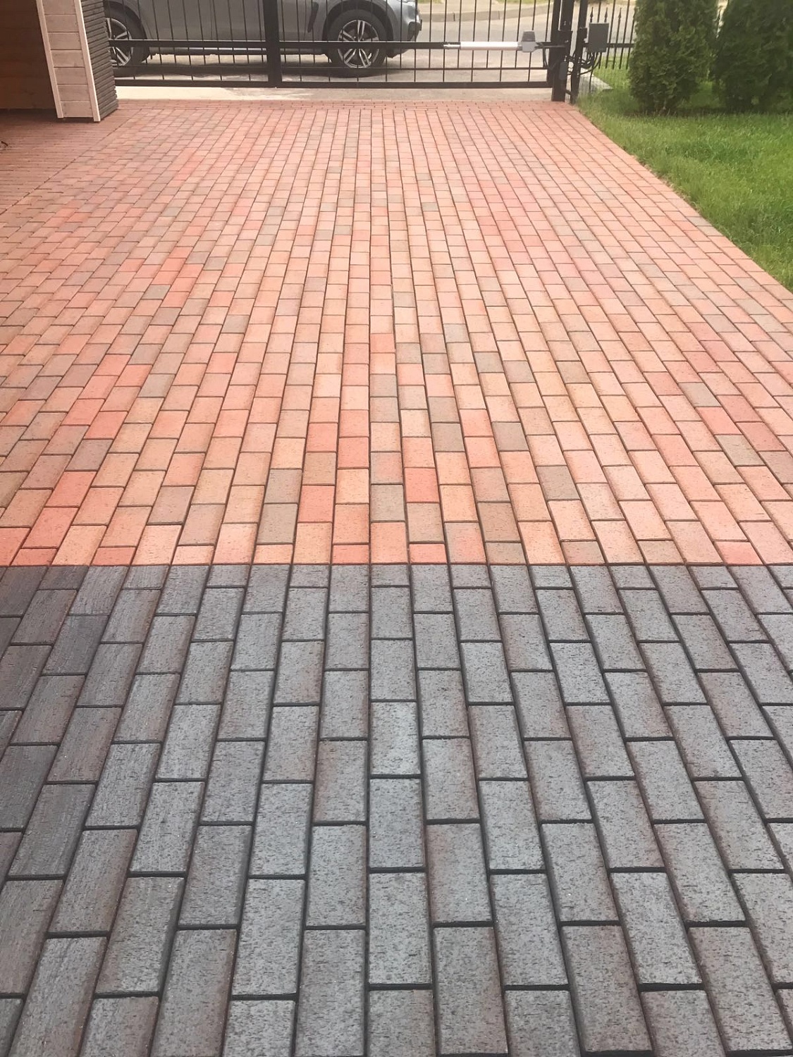 Укладка брусчатки