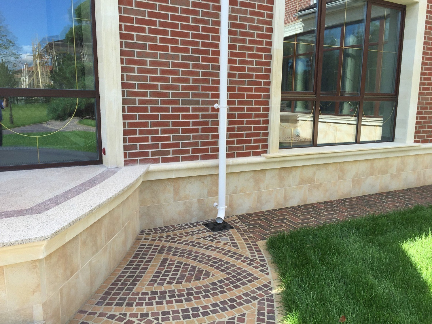 Укладка брусчатки