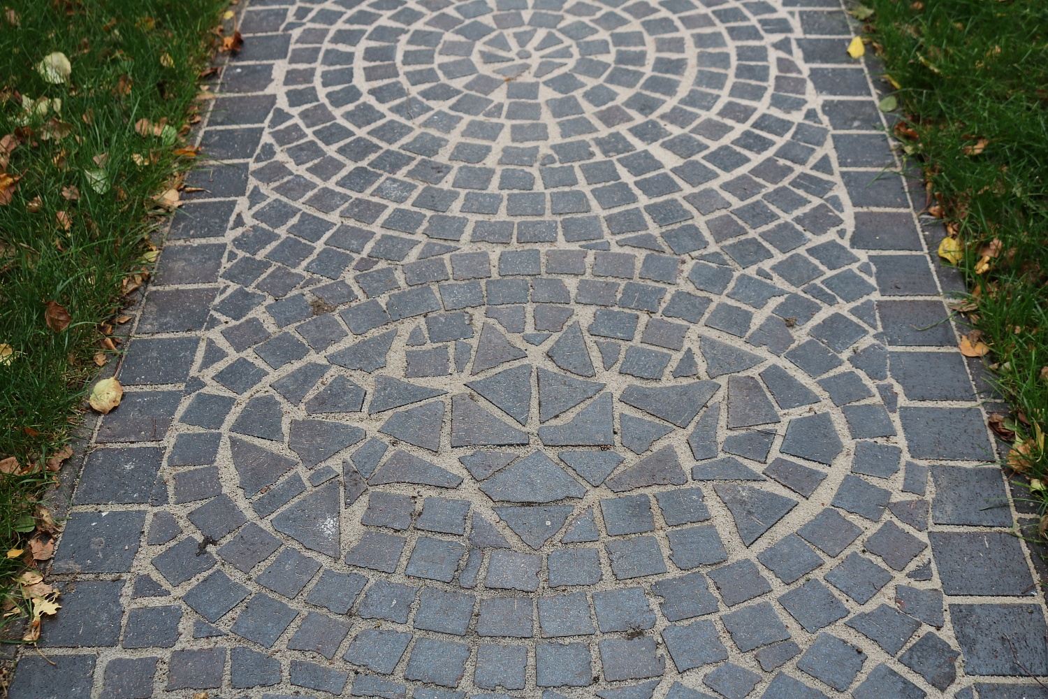 Укладка брусчатки