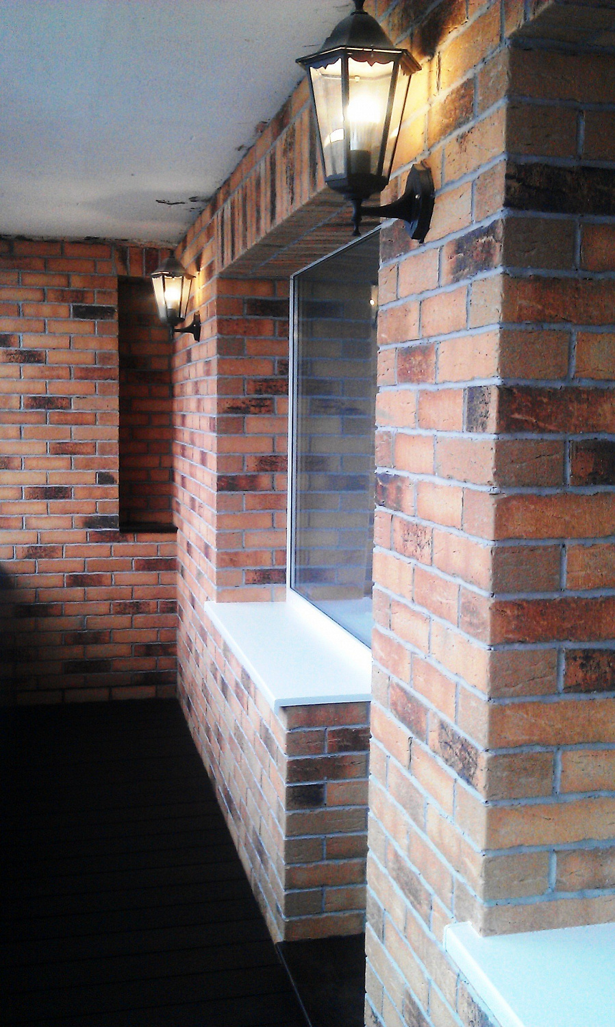 Укладка клинкера и камня в интерьере