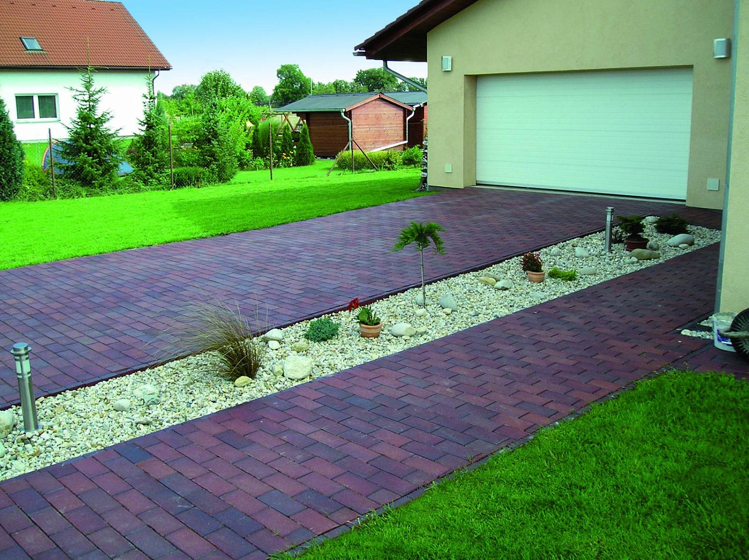 Укладка брусчатки