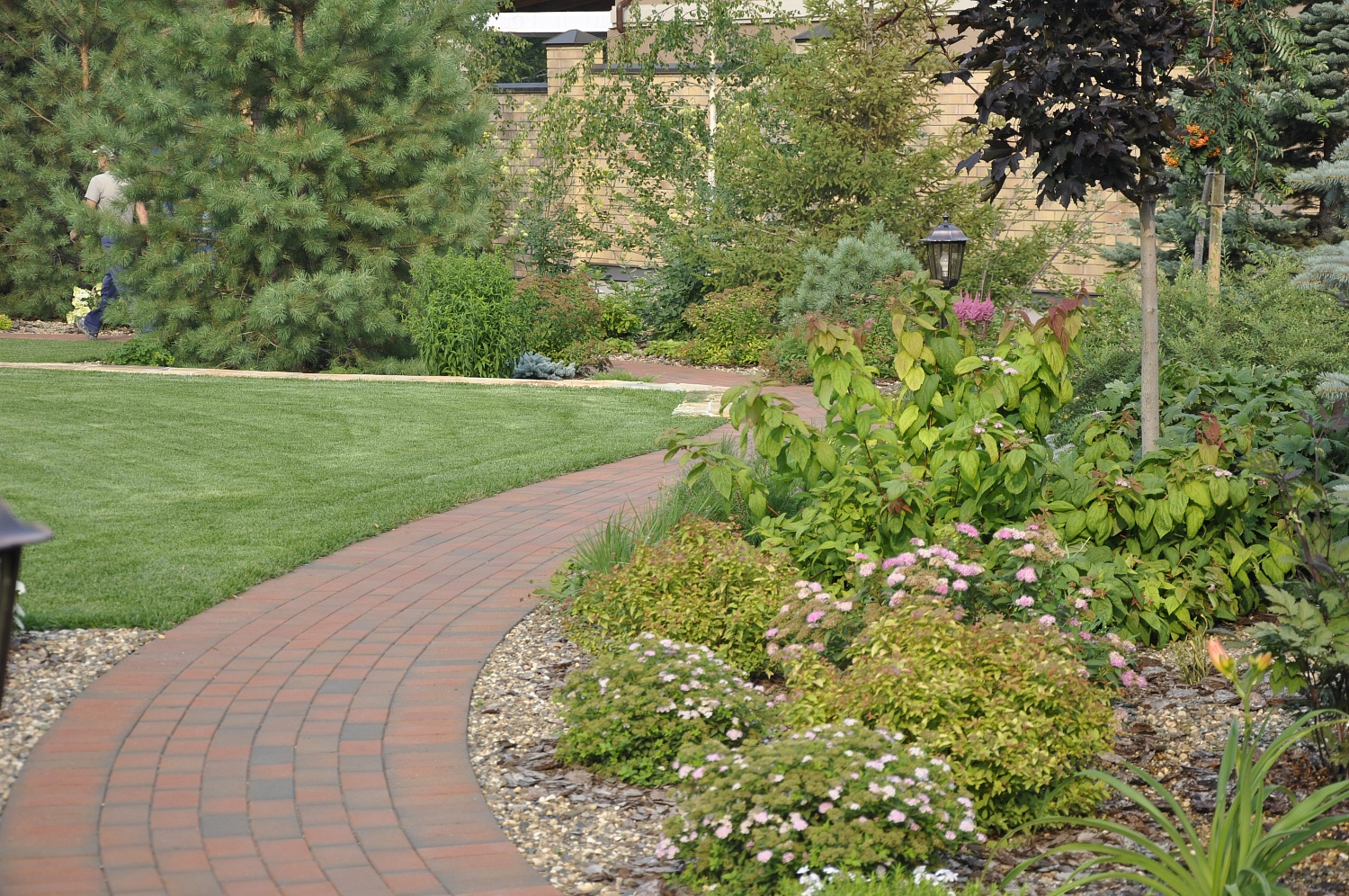 Укладка брусчатки