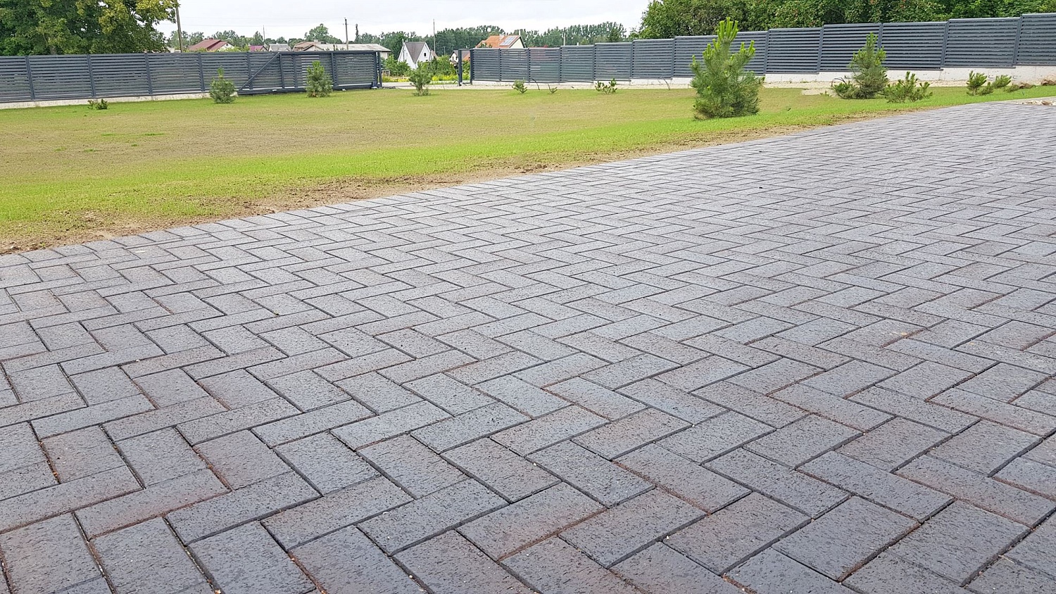 Укладка брусчатки