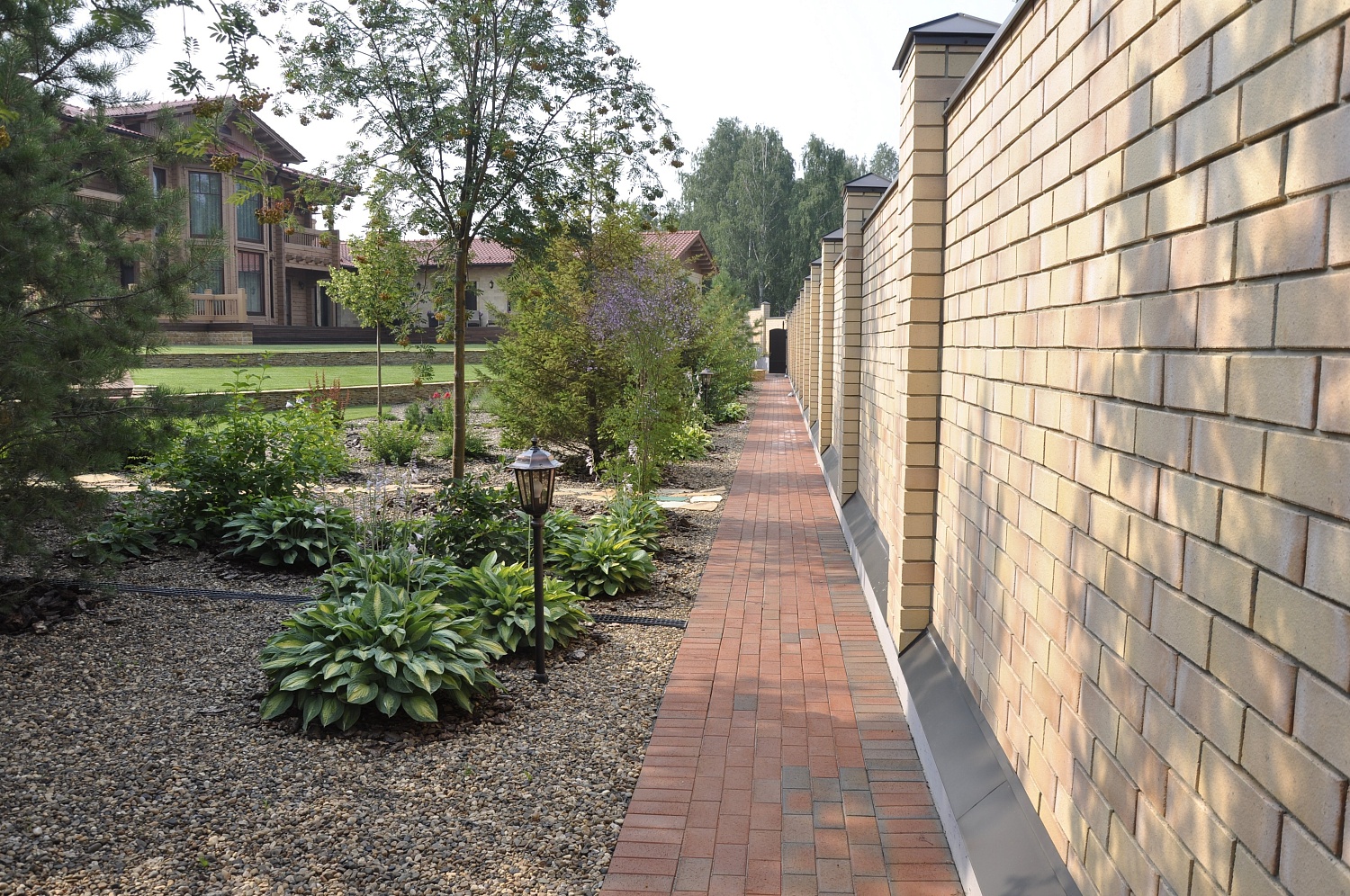 Укладка брусчатки