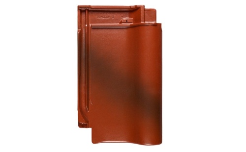 Керамическая черепица рядовая TONDACH Samba 11 rustic engobe