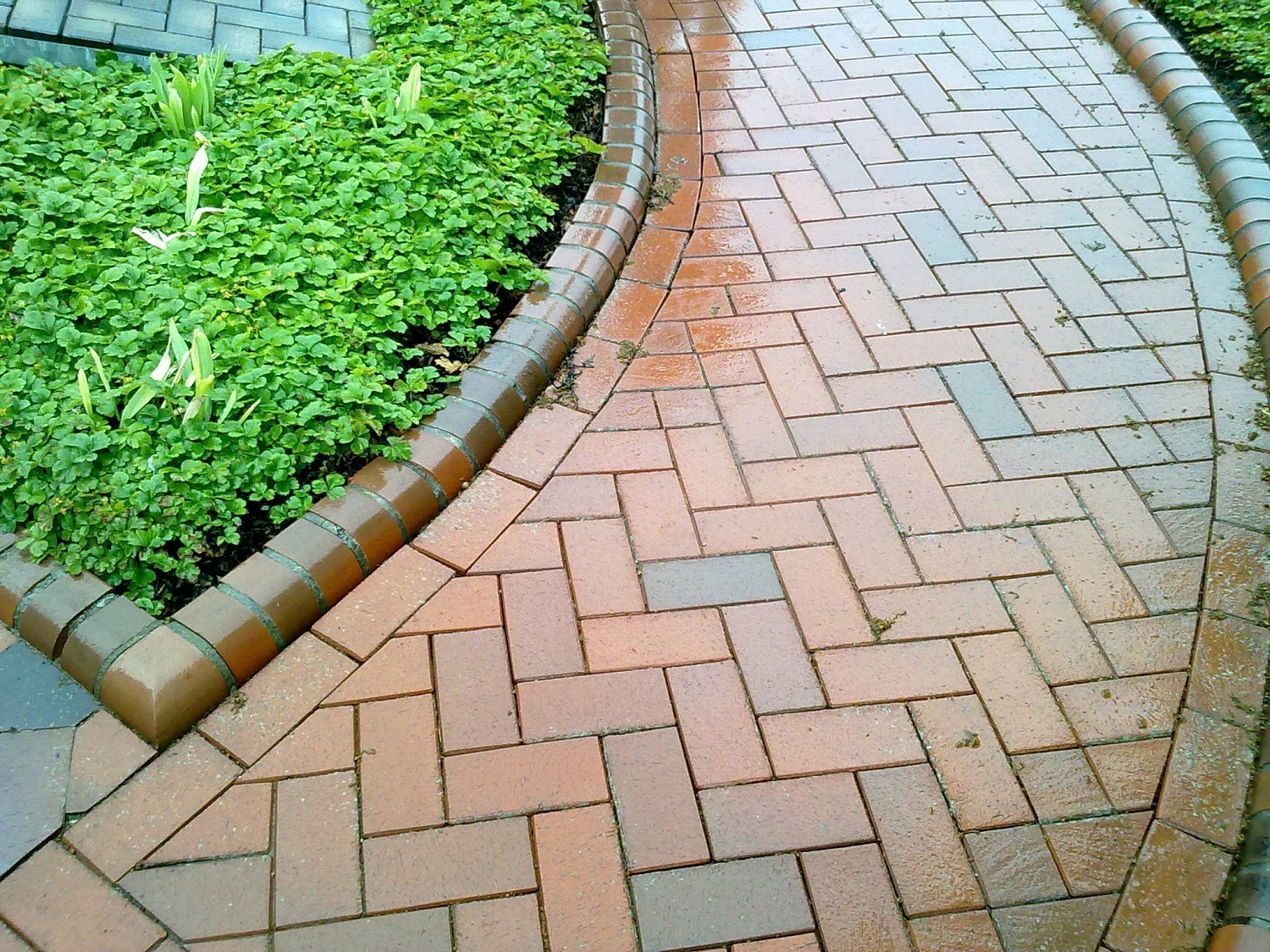 Укладка брусчатки