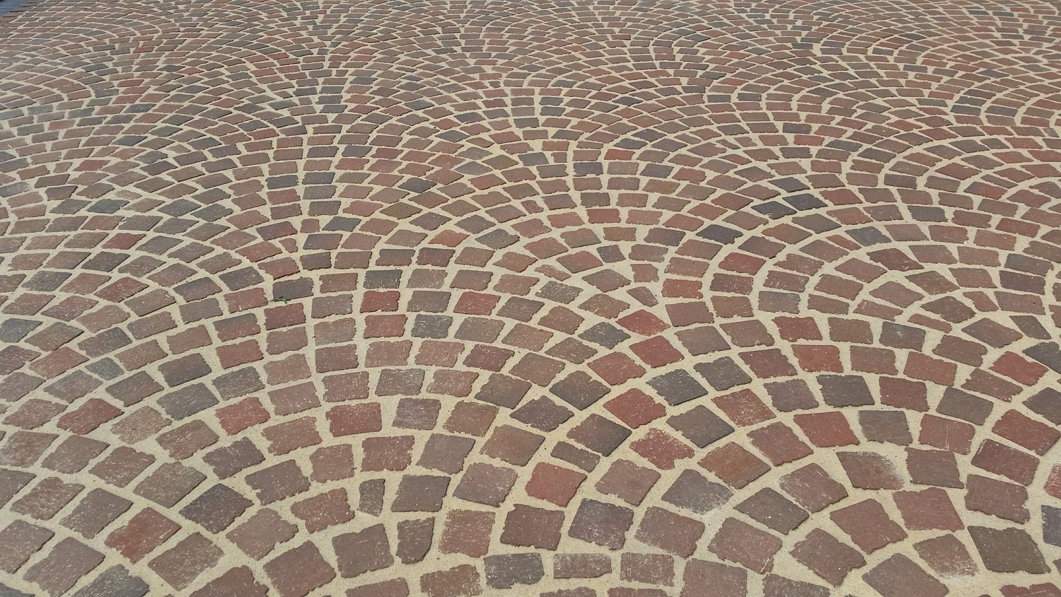 Укладка брусчатки